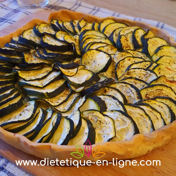 Tarte Courgette St Môret ou Boursin - Diététique En Ligne Tarte Courgette St Môret ou Boursin - Diététique En Ligne