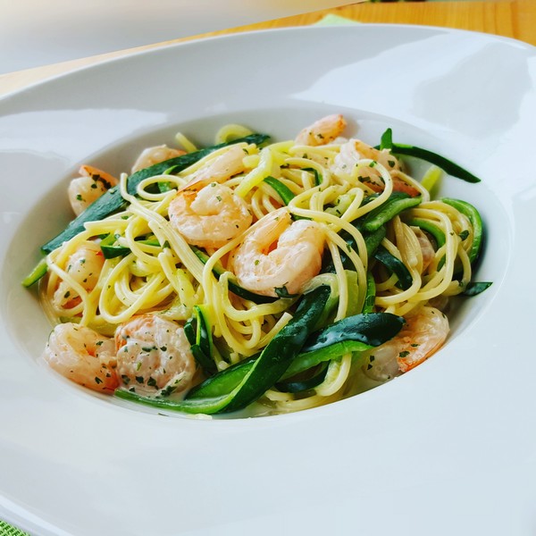 Pâtes aux crevettes (14)
