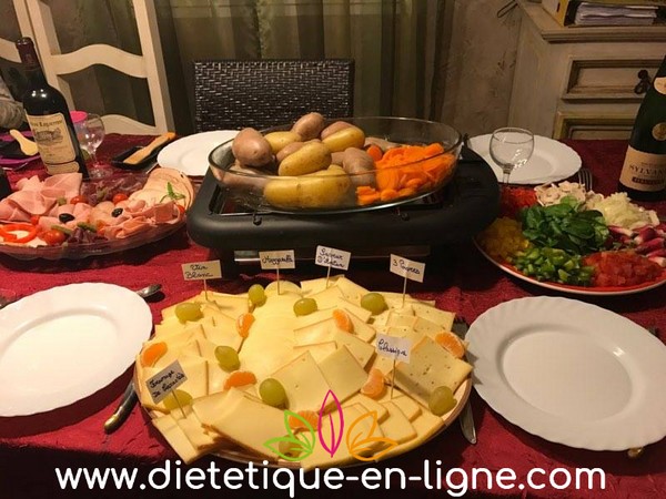 Raclette diététique - Anne Raclette diététique - Anne