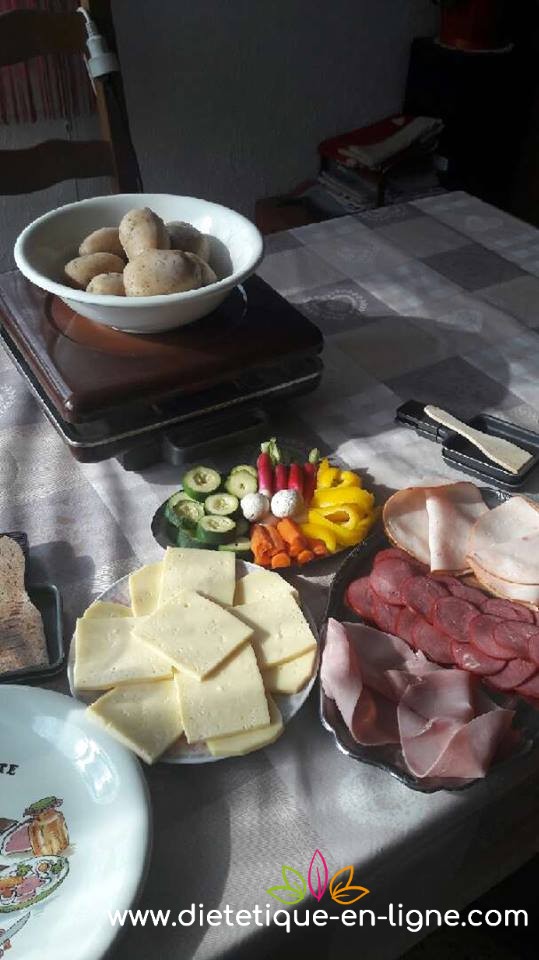 Raclette diététique - Christine Raclette diététique - Christine