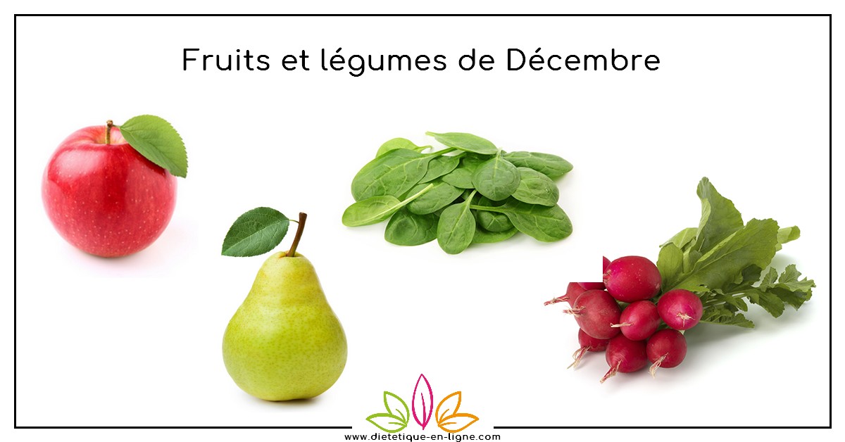 Fruits et Légumes du Mois de Décembre Fruits et Légumes du Mois de Décembre