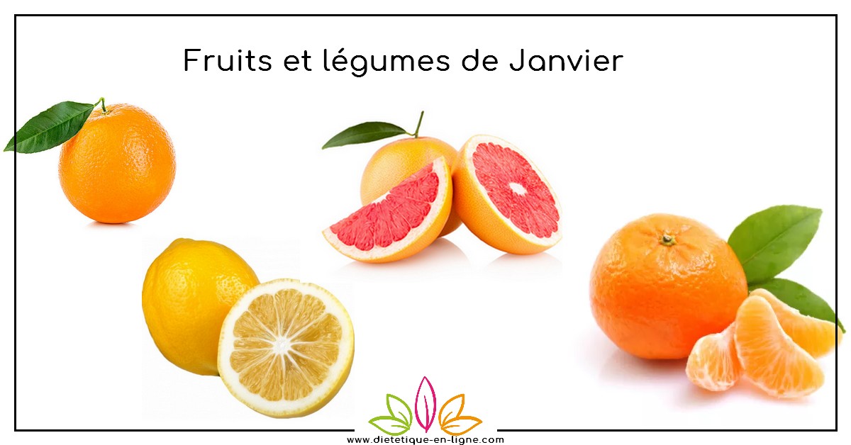 Fruits et Légumes du Mois de Janvier Fruits et Légumes du Mois de Janvier