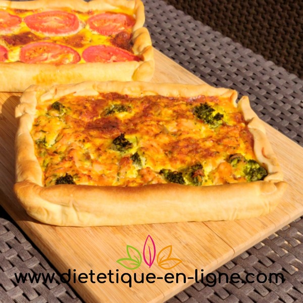Tarte Saumon Brocolis - Recette - Diététique En Ligne Tarte Saumon Brocolis - Recette - Diététique En Ligne