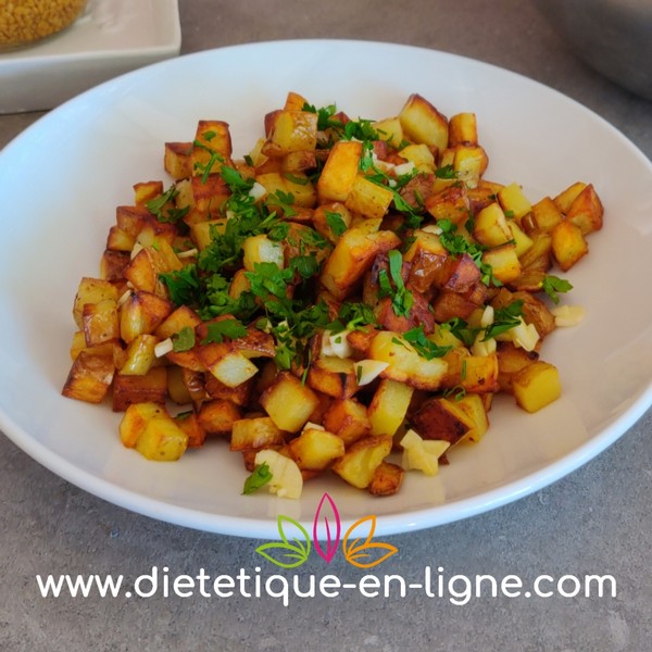 Pommes de Terre Sautées et Persillées - Diététique En Ligne Pommes de Terre Sautées et Persillées - Diététique En Ligne