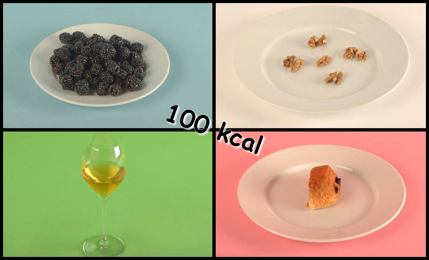 Aliments qui apportent 100 kcal