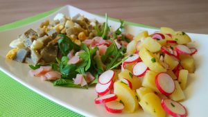 Recette Salade de Pommes de Terre paysanne diététique Recette Salade de Pommes de Terre paysanne diététique