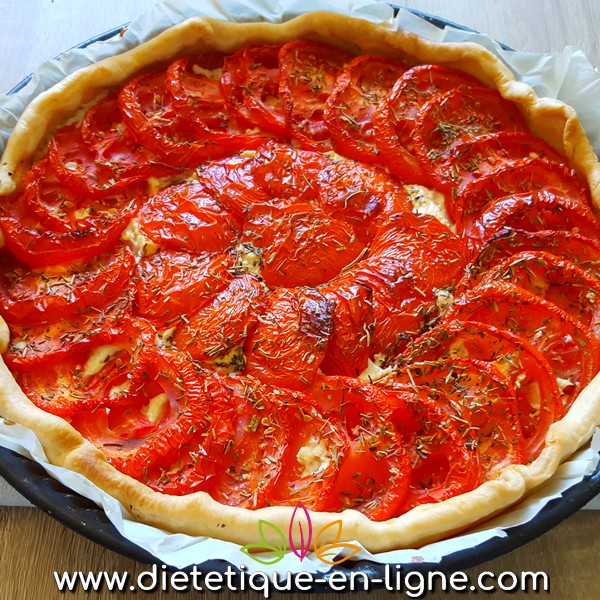 Recette Tarte à la Tomate et au Fromage de Chèvre Recette Tarte à la Tomate et au Fromage de Chèvre