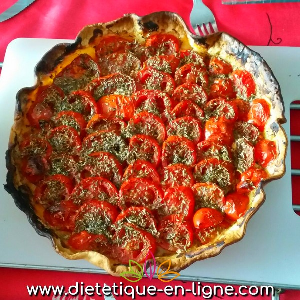 Recette Tarte à la Tomate et Moutarde Recette Tarte à la Tomate et Moutarde