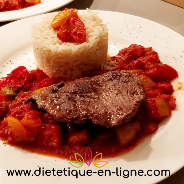 Recette Bœuf à la Mexicaine - Diététique En Ligne Recette Bœuf à la Mexicaine - Diététique En Ligne