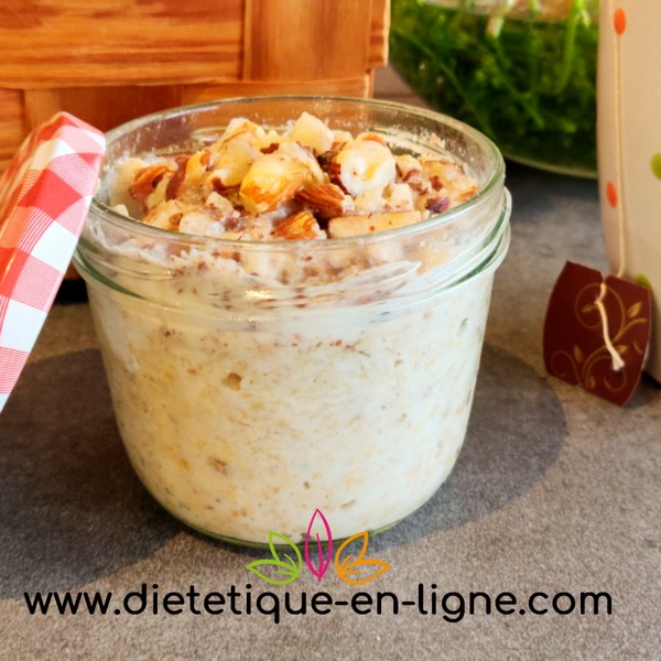 Overnight Porridge - Petit-déjeuner - Diététique En Ligne Overnight Porridge - Petit-déjeuner - Diététique En Ligne
