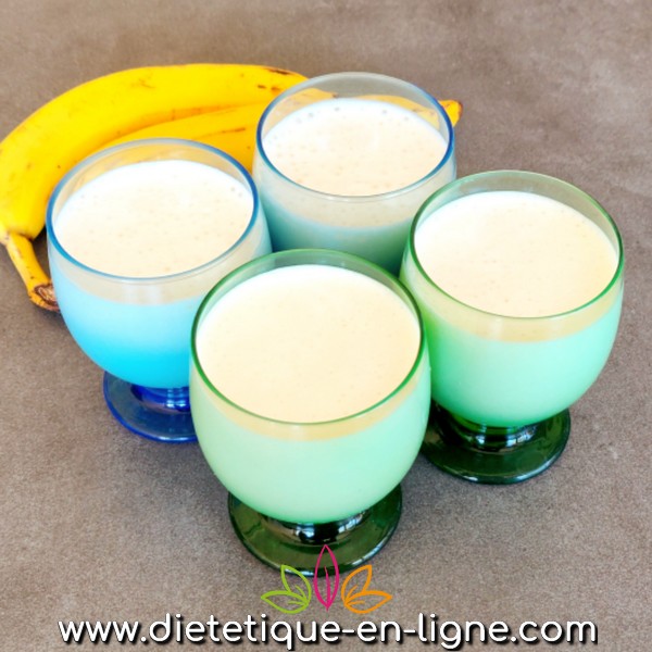 Smoothie Banane Lait de Riz - Diététique En Ligne Smoothie Banane Lait de Riz - Diététique En Ligne