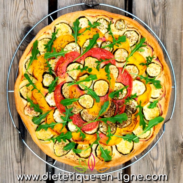 Tarte Tarte Tomate Courgette - Diététique En Ligne Tarte Tarte Tomate Courgette - Diététique En Ligne