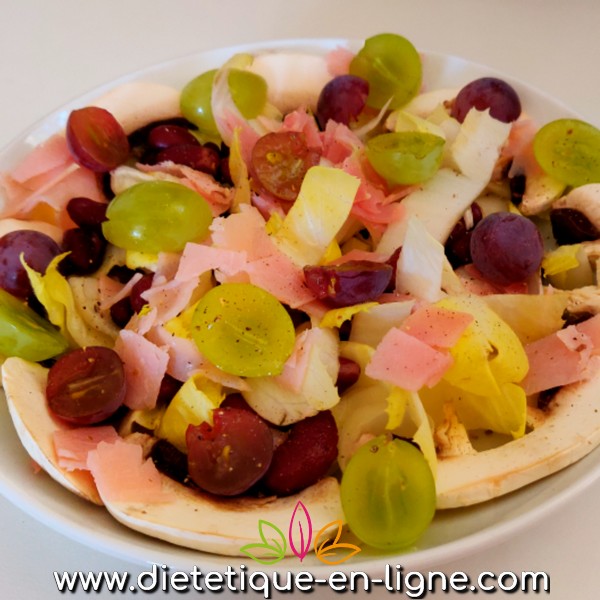 Salade d'Automne Endives Raisin Salade d'Automne Endives Raisin