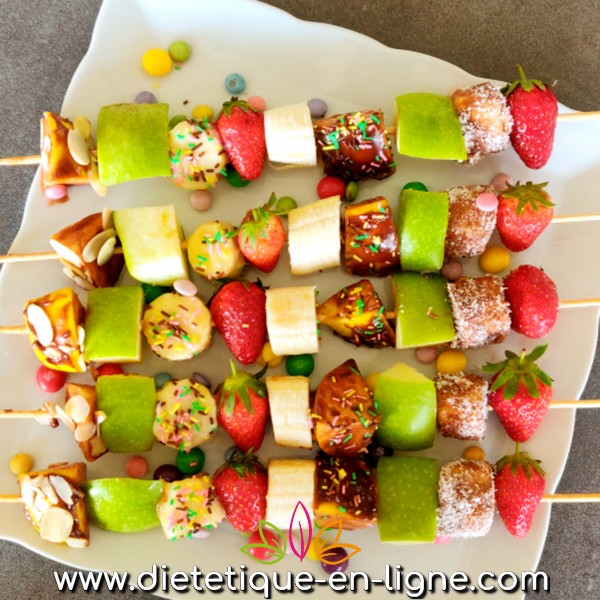 Brochettes de Fruits - Conseils & Astuces - Diététique En Ligne Brochettes de Fruits - Conseils & Astuces - Diététique En Ligne
