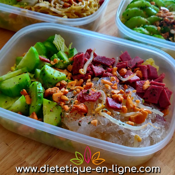 Salade Vietnamienne au Bœuf - Diététique En Ligne Salade Vietnamienne au Bœuf - Diététique En Ligne