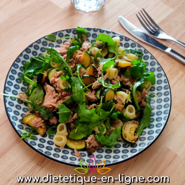 Salade de Pâtes Froide au Thon - Diététique En Ligne Salade de Pâtes Froide au Thon - Diététique En Ligne