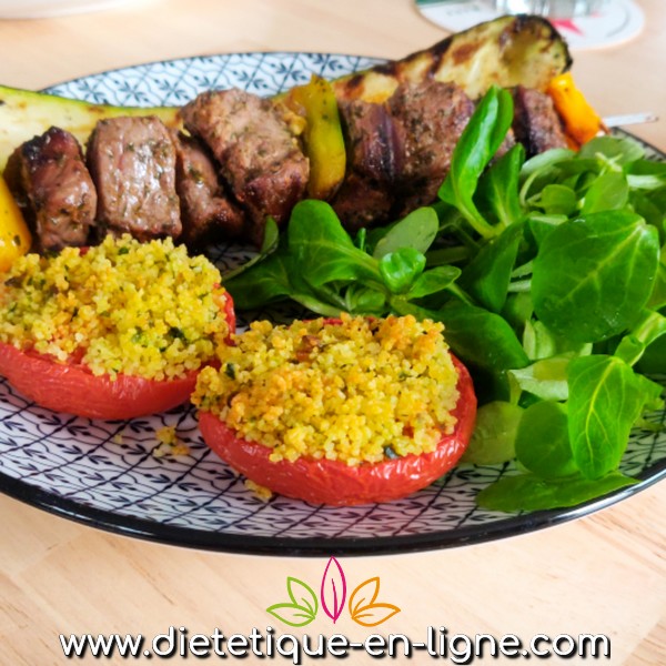 Tomates à la Provençale Revisitées - Diététique En Ligne Tomates à la Provençale Revisitées - Diététique En Ligne